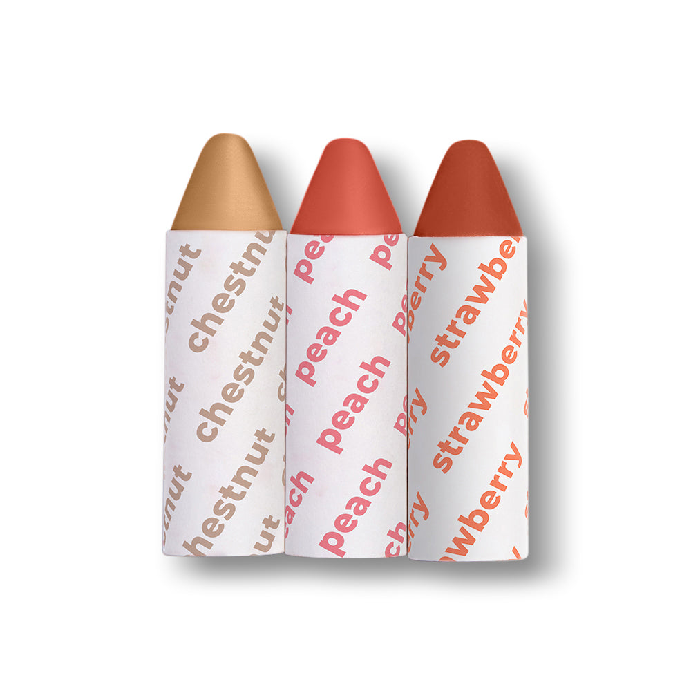 GOLDEN HOUR: Chestnut, Peach, Strawberry - Strawberry sunsets and a golden chestnut glow