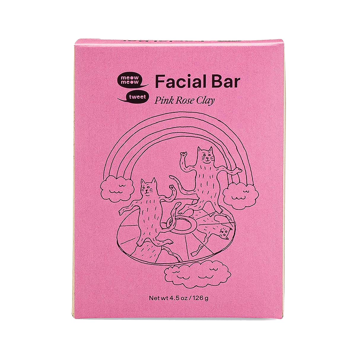 Facial Bar - Pink Rose Clay