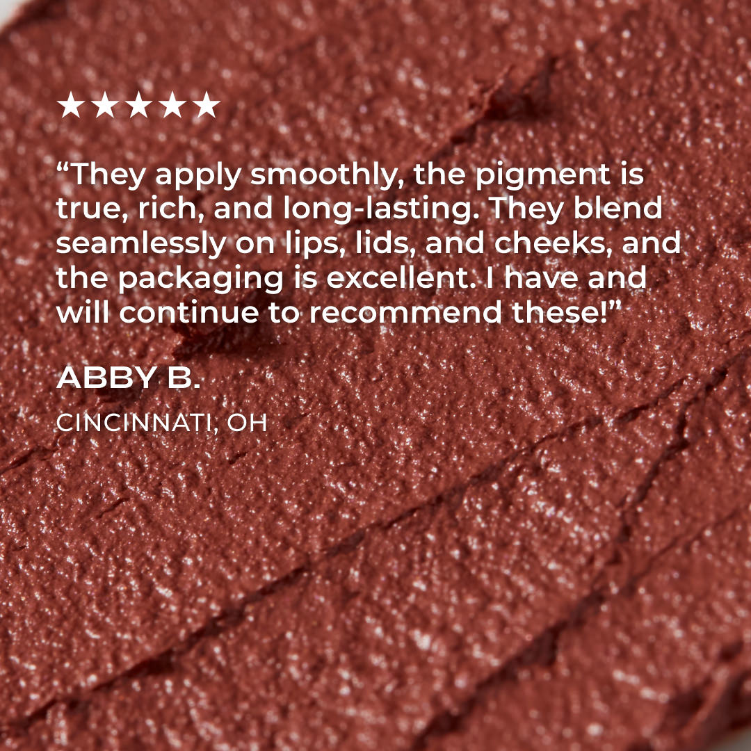axiology multi-use vegan balmie lipstick - ROSÉ - Frosty cream with a hint of rosy