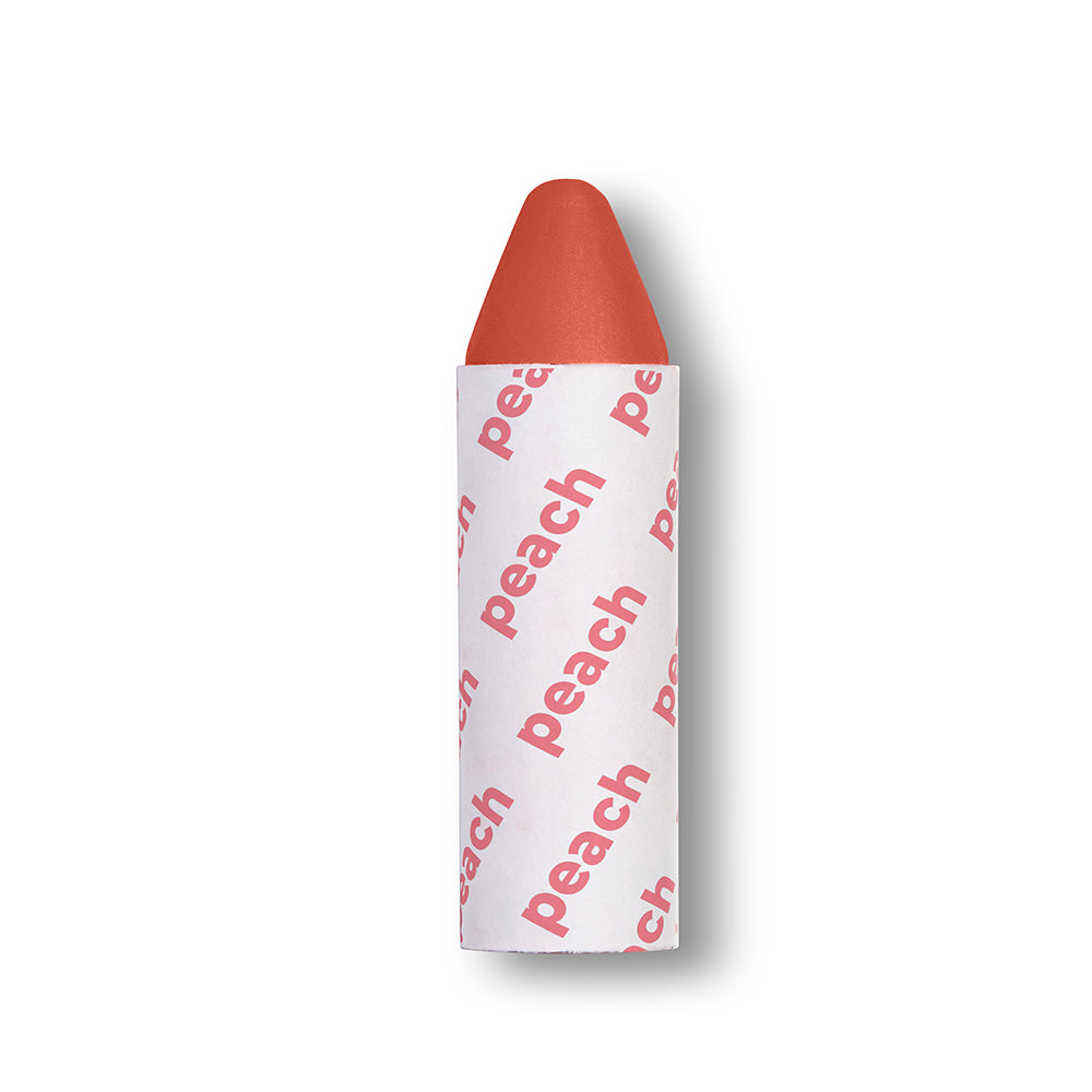 axiology multi-use vegan balmie lipstick - PEACH - Peachy pink with a golden sheen