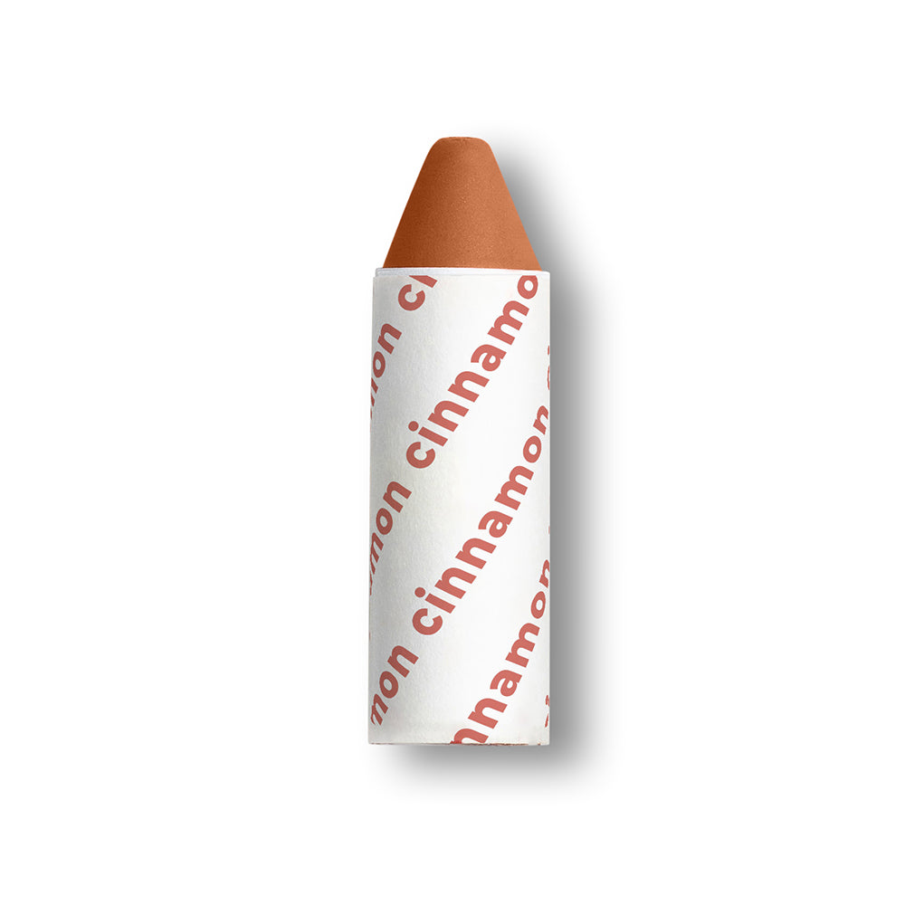 axiology multi-use vegan balmie lipstick - CINNAMON - Rose-hued copper with warm orange undertones