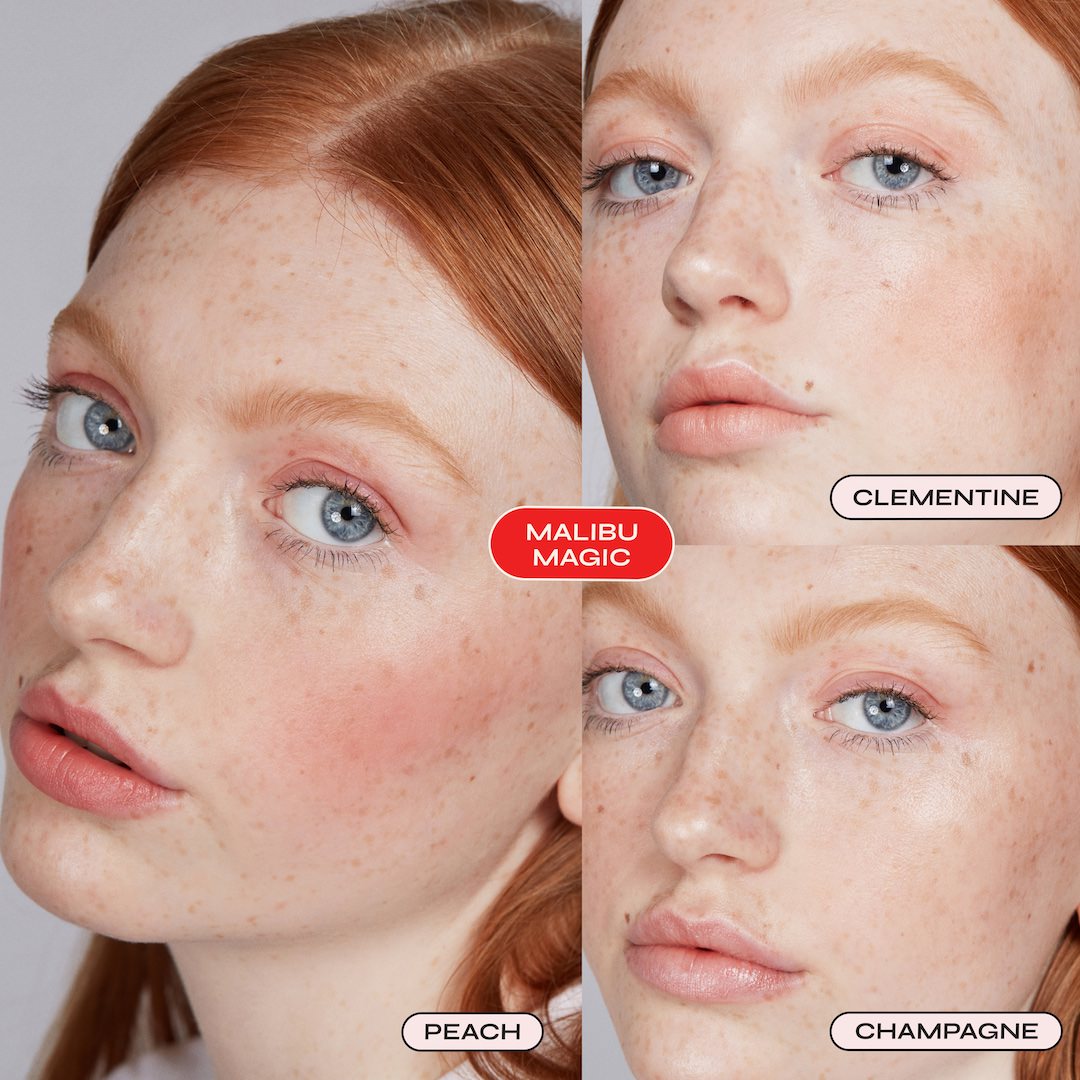 MALIBU MAGIC: Champagne, Peach, Clementine - Salty hair and the perfect coral-sun-kissed glow