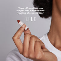 Thumbnail for axiology multi-use vegan balmie lipstick - CHERRY - Burnt berry with warm, earthy undertones
