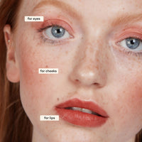 Thumbnail for axiology multi-use vegan balmie lipstick - CHERRY - Burnt berry with warm, earthy undertones
