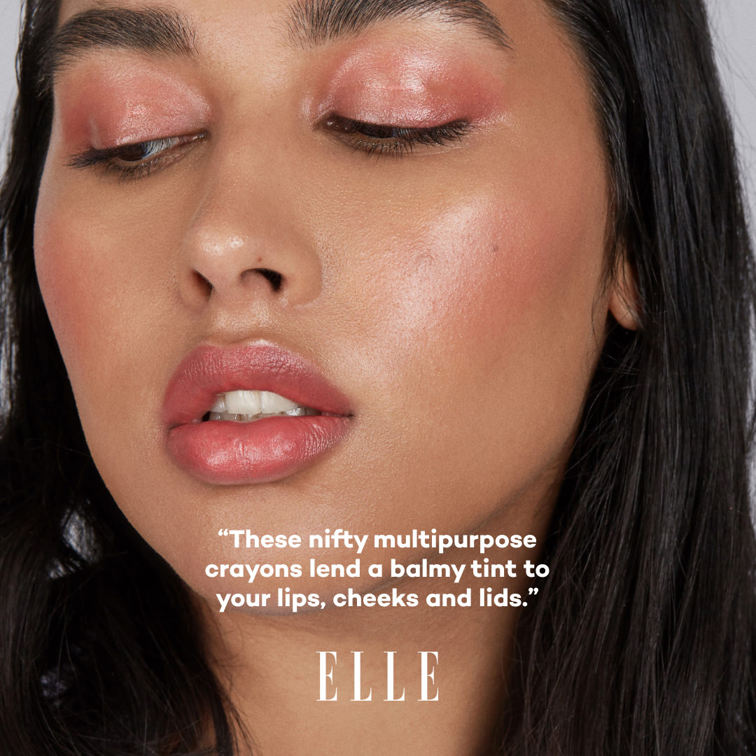 axiology multi-use vegan balmie lipstick - PEACH - Peachy pink with a golden sheen