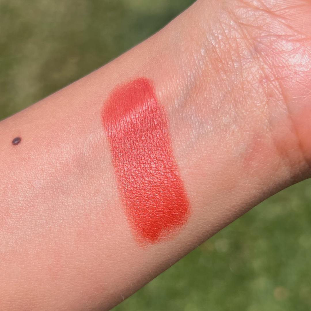 WORTH - Flaming red-orange with a surprising pink twist