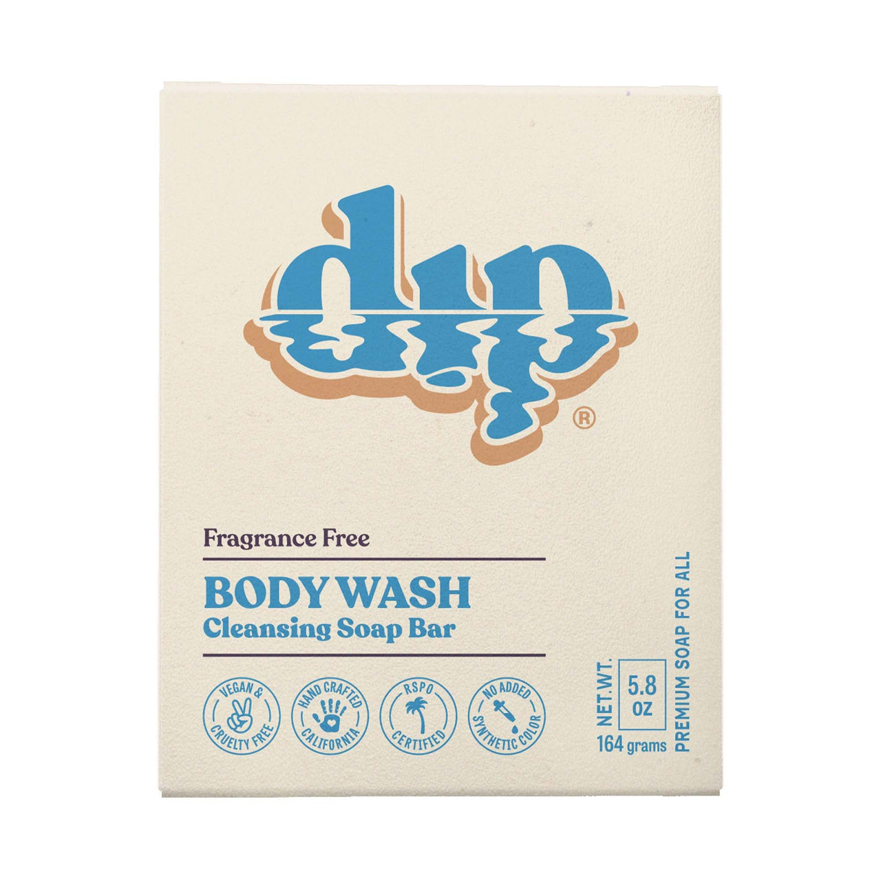 Body Wash Cleansing Soap Bar - Fragrance Free