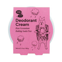Thumbnail for Deodorant Cream- Rose Geranium (Baking Soda Free)