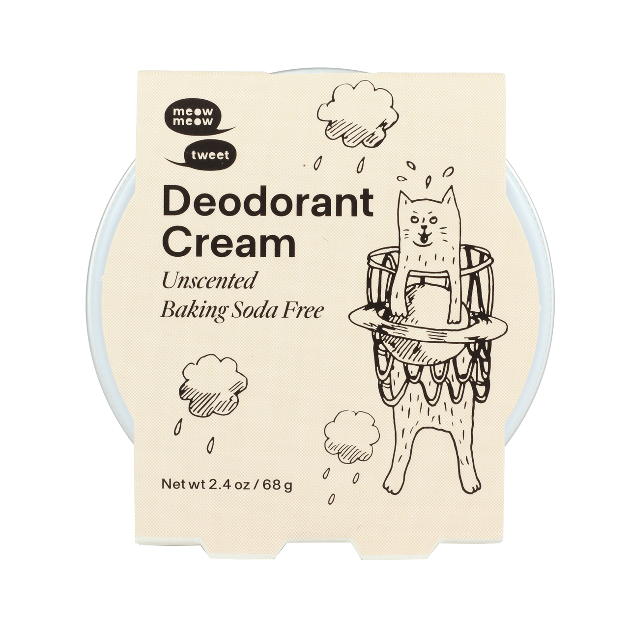 Deodorant Cream - Unscented (Baking Soda Free)
