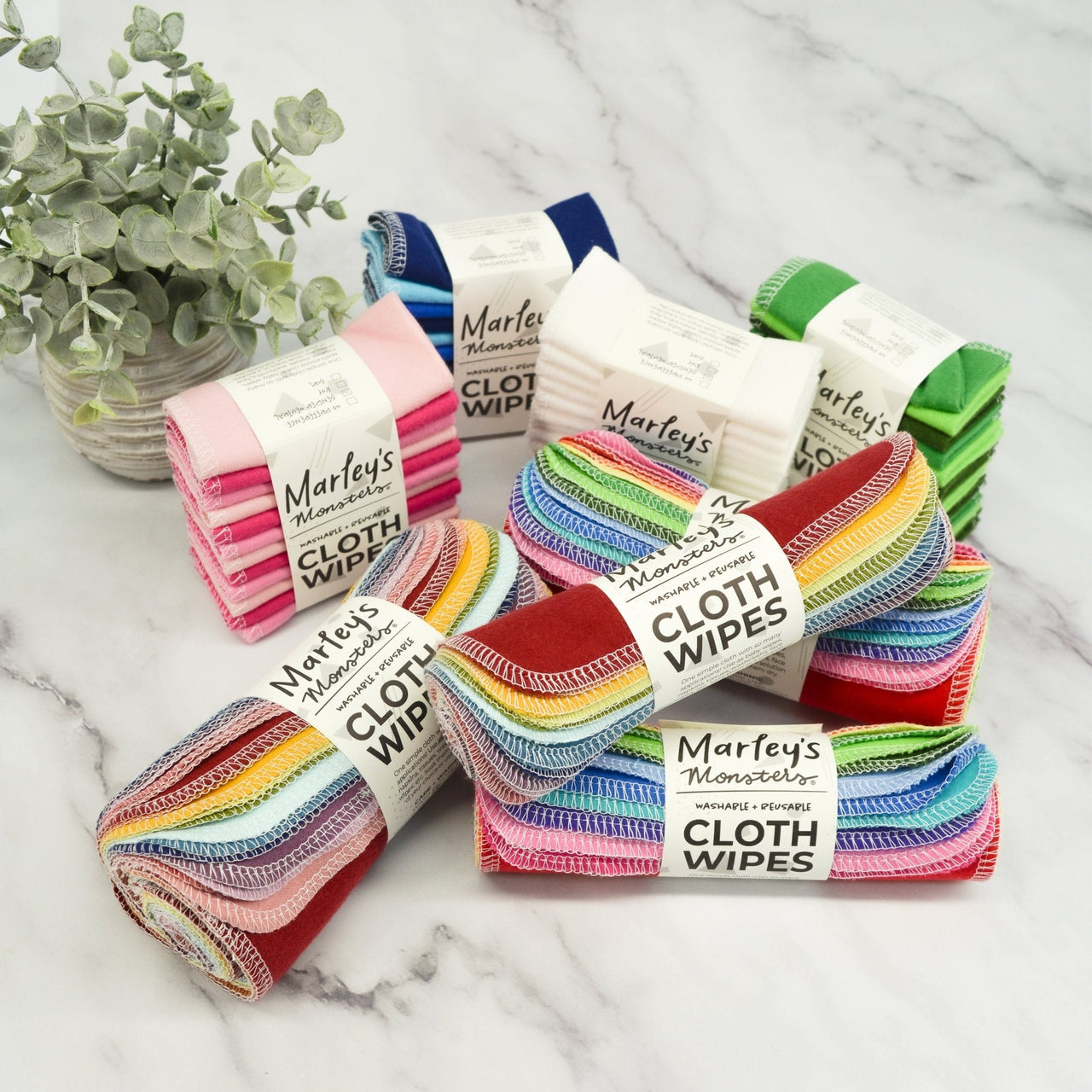Cloth Wipes: Color Mixes