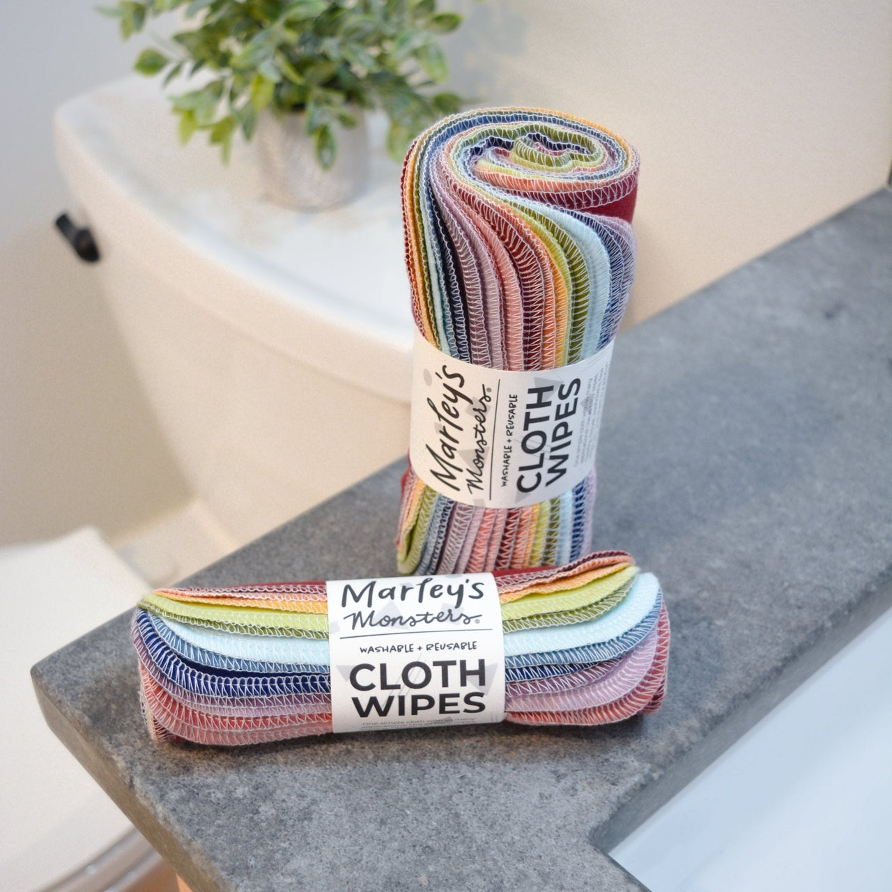 Cloth Wipes: Earthy Rainbow